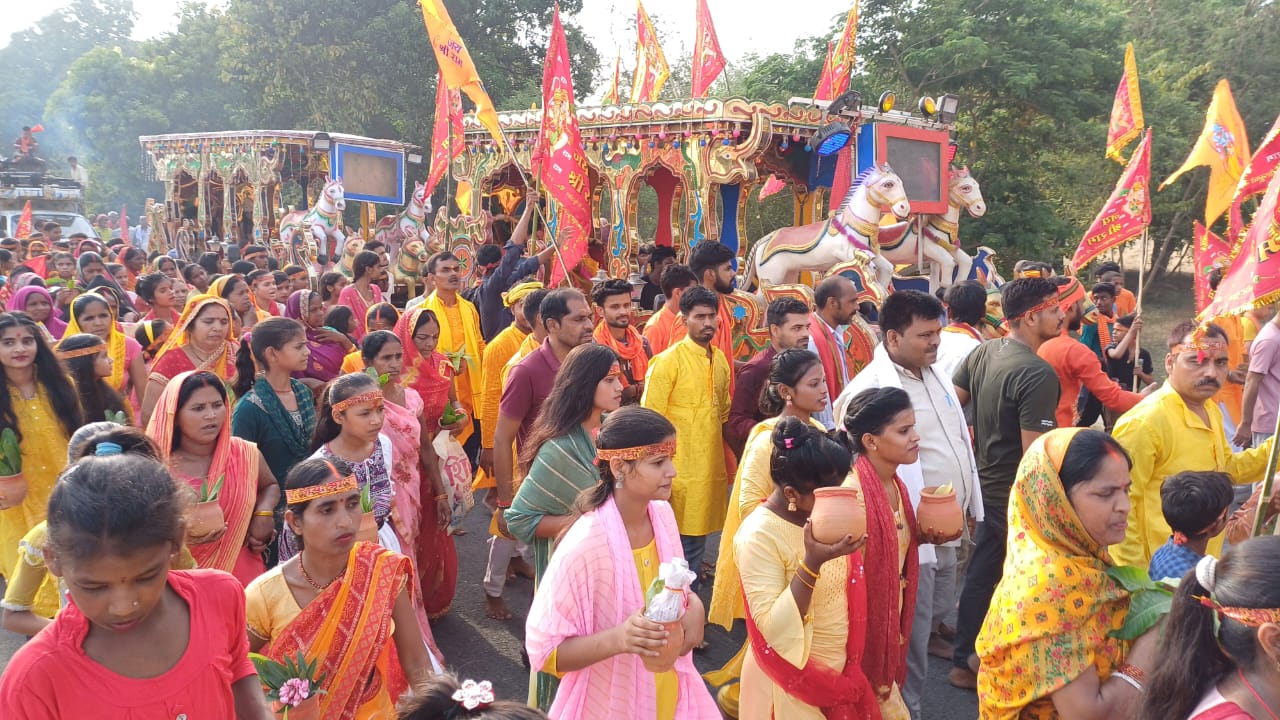 हनुमत प्राण-प्रतिष्ठा समारोह की जलभरी से हुआ शुरू।