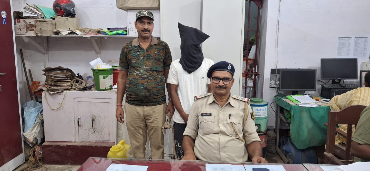 सोनपुर थानान्तर्गत लूट की घटना का सफल उभेदन, 01 अभियुक्त गिरफ्तार।