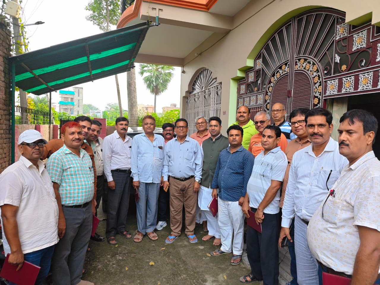 माध्यमिक शिक्षक संघ ने सर्व सहमति से प्रखंड प्रमुख डॉ राहुल राज का किया समर्थन: