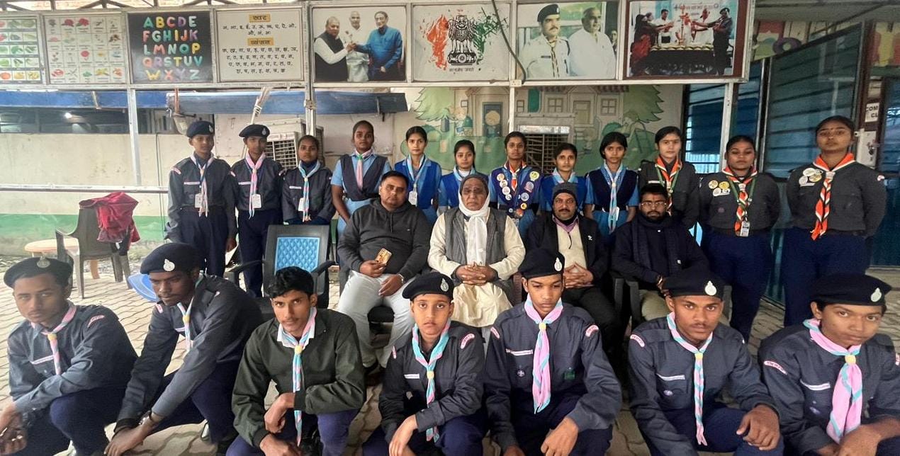 प्रथम रोवर–रेंजर जंबूरी, बुधली (छत्तीसगढ़) हेतु भारत स्काउट व गाइड सारण की 24 सदस्यीय टीम का चयन।