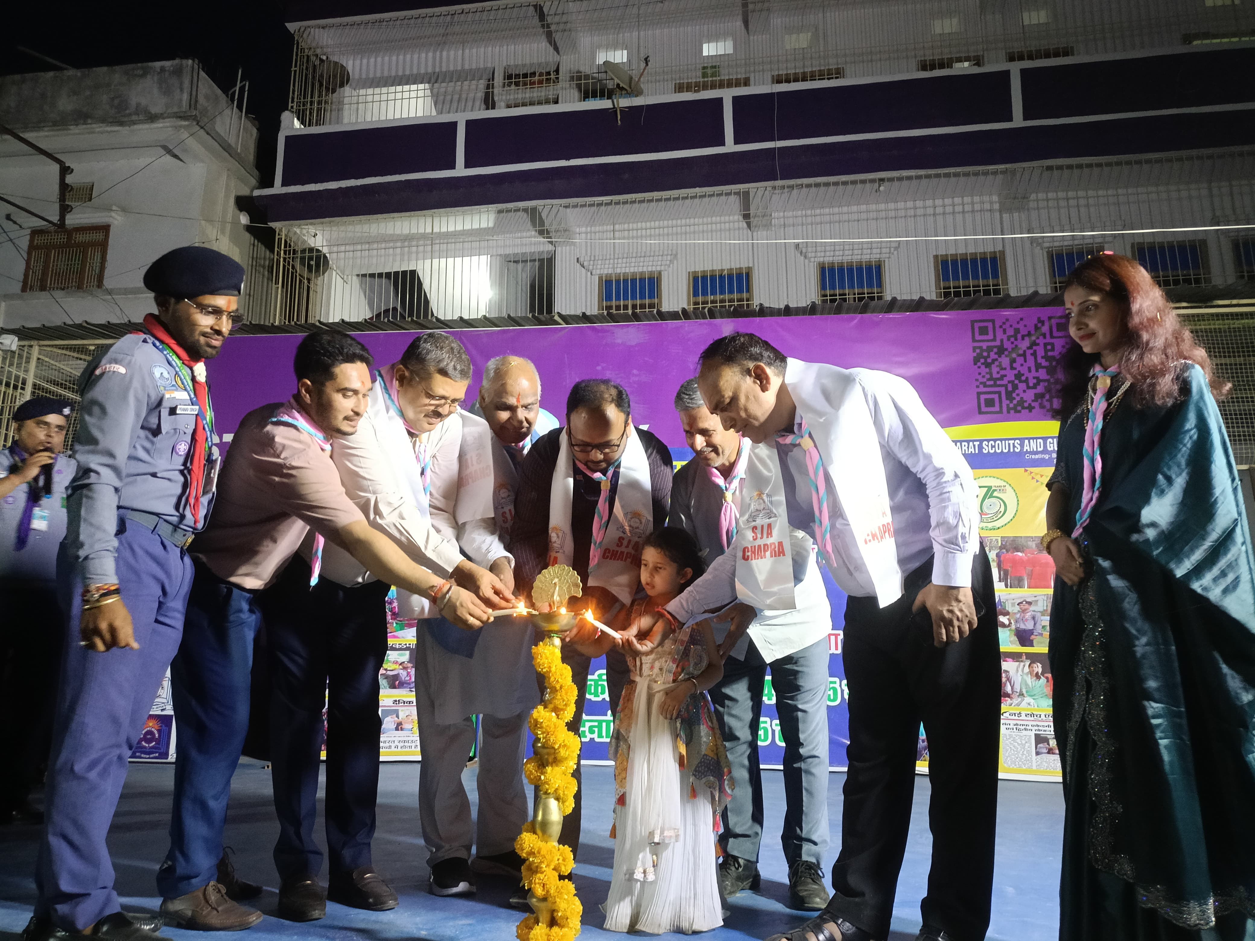 भारत स्काउट और गाइड प्रशिक्षण से होता है शारीरिक,मानसिक एवम नैतिक विकास